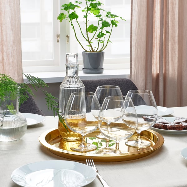 STORSINT Champagne flute, clear glass - IKEA