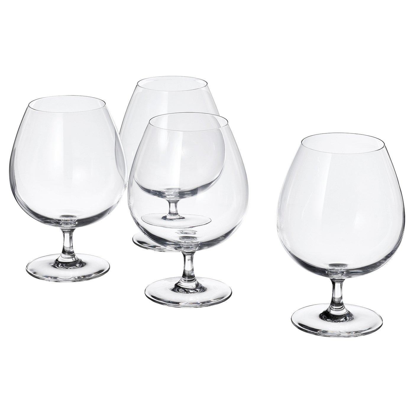 STORSINT brandy glass, clear glass, 25 oz IKEA