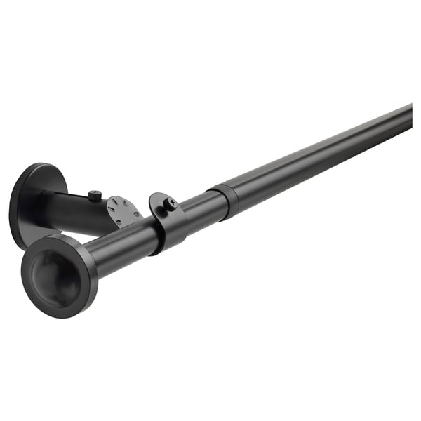 Storslagen Curtain Rod Set Black 47 1 4 82 5 8 Ikea
