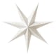 STRÅLA Lamp shade, paper star/lace white, 28 "