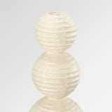 STRÅLA LED decorative table lamp, ball shape battery operated/white