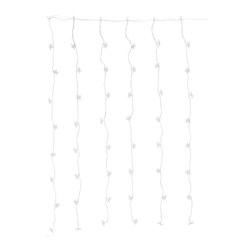 STRÅLA LED string light curtain/48 lights IKEA