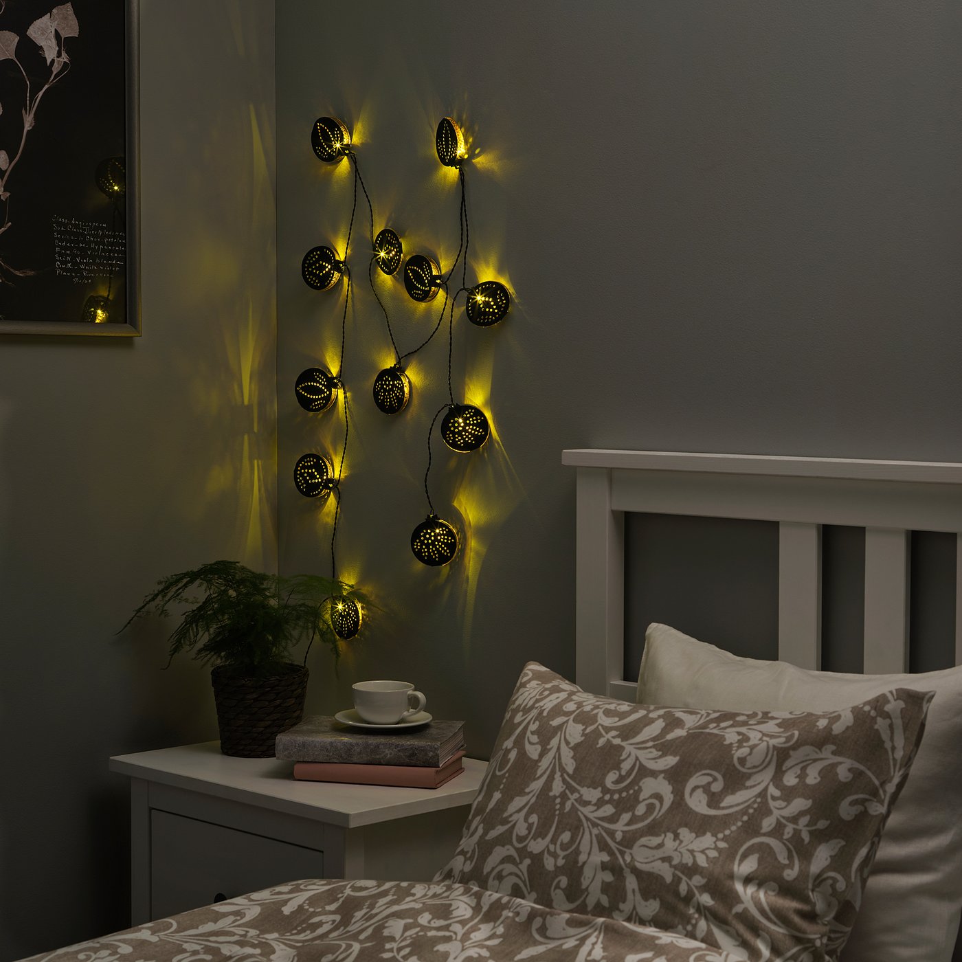 string lights for bedroom ikea