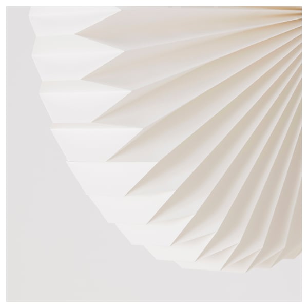 STRÅLA Pendant lamp shade, origami/white, 16 1/2 "