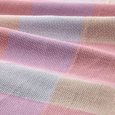 STRANDFLOKA Table runner, patterned/multicolor, 14x51 "