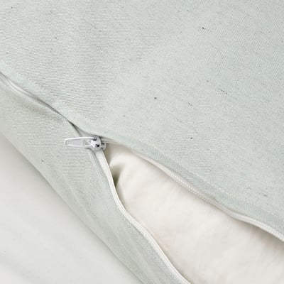 STRANDMALÖRT Cushion cover, light green, 20x20 "