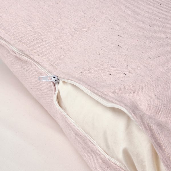 STRANDMALÖRT Cushion cover, light pink, 20x20 "