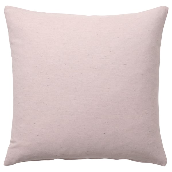 STRANDMALÖRT Cushion cover, light pink, 20x20 "