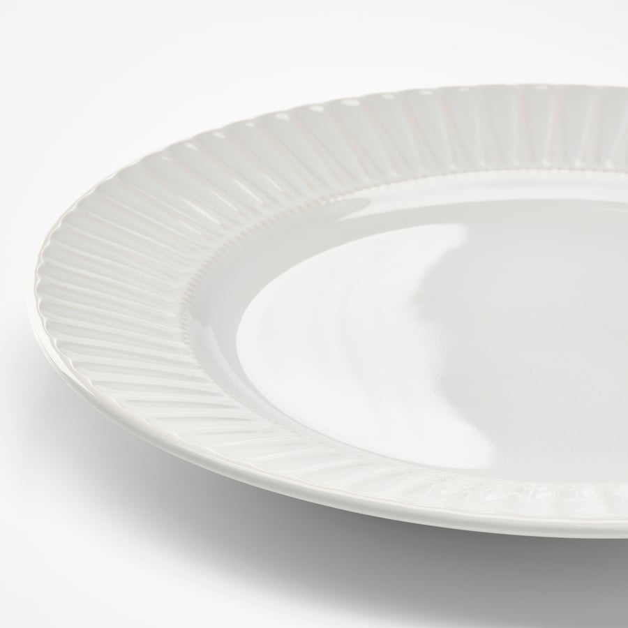 STRIMMIG 18-piece dinnerware set, white - IKEA US