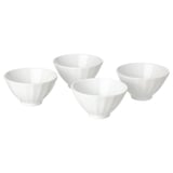 STRIMMIG Bowl, white, 4 ½ "