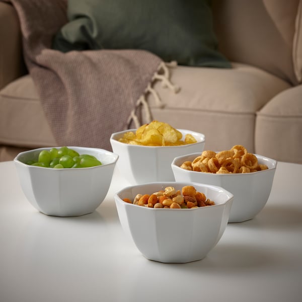 STRIMMIG Bowl, white, 6 "