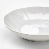 STRIMMIG Deep plate/bowl, white, 9 "
