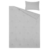 STRUTBRÄKEN Comforter set, gray, Twin/Twin X-long