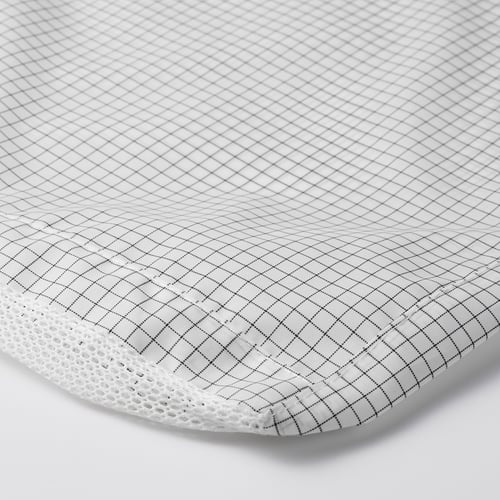 STUK Clothes cover, set of 3, white/gray IKEA