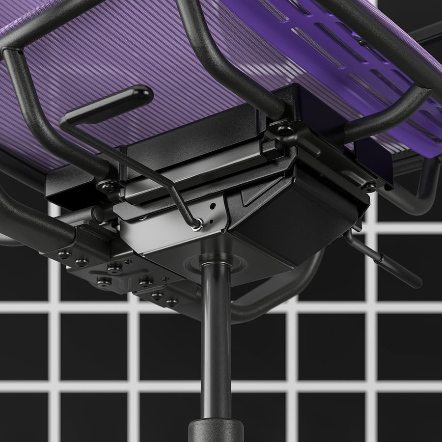 STYRSPEL gaming chair, purple/black IKEA