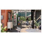 SUNDSÖ Chair, outdoor, gray