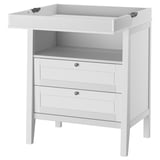 SUNDVIK Changing table/chest, gray