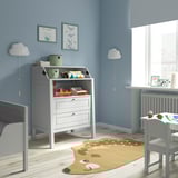 SUNDVIK Changing table/chest, gray