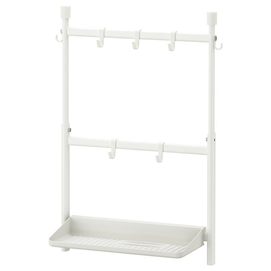 SUNNERSTA kitchen organizer set, no drill/dish drainer/hook - IKEA