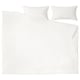 SVÄMNIL Comforter set, white, King