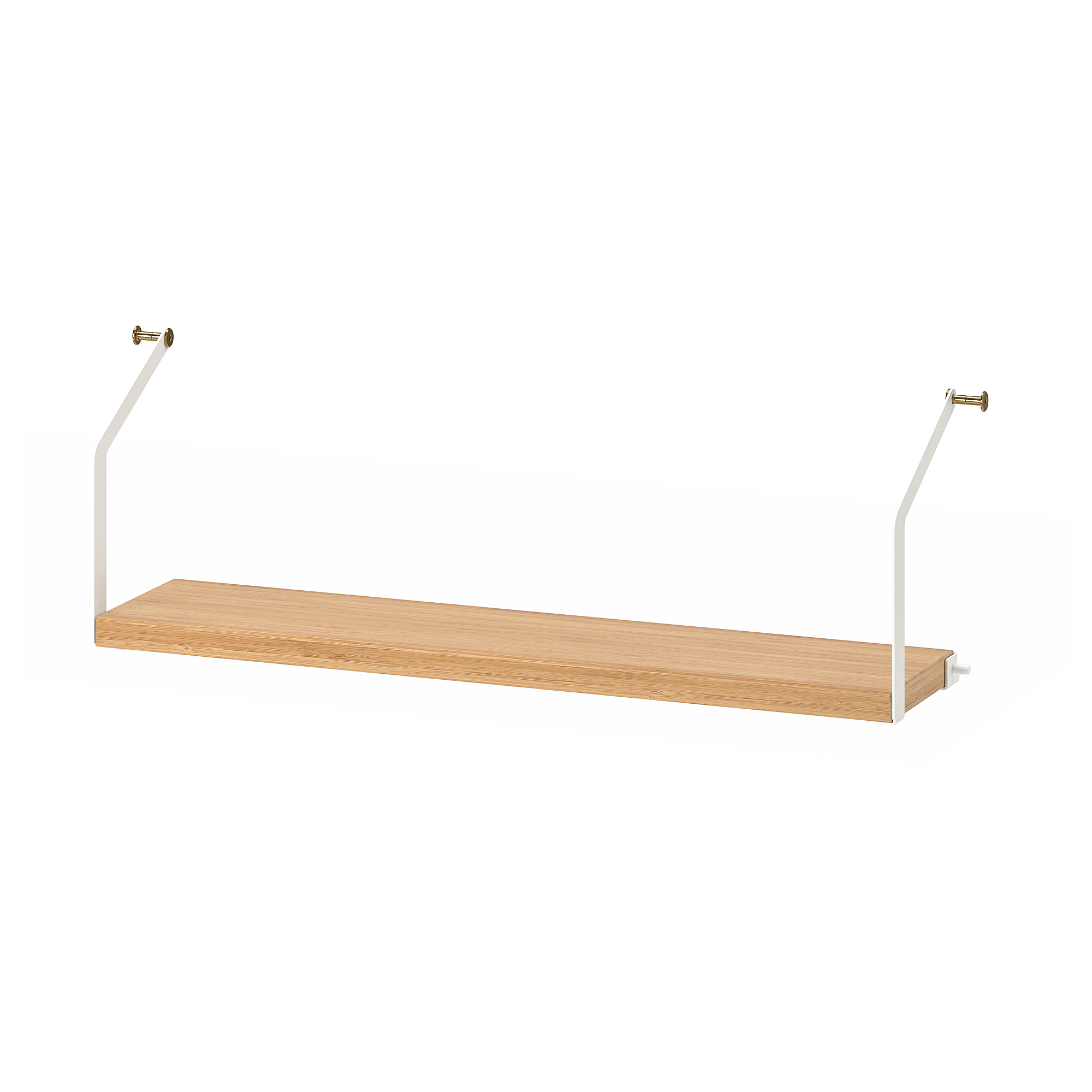 SVALNÄS Shelf, bamboo, Width 24" System depth 24". Get full product