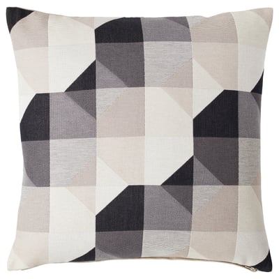 SVARTHÖ Cushion cover, beige, 20x20 "