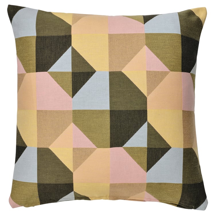 SVARTHÖ cushion cover, multicolor, 20x20" IKEA