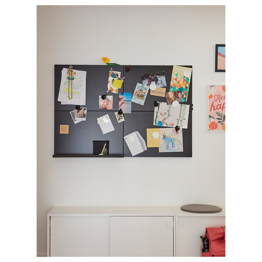 SVENSÅS Memo board, black, 15 ¾x23 ½ "