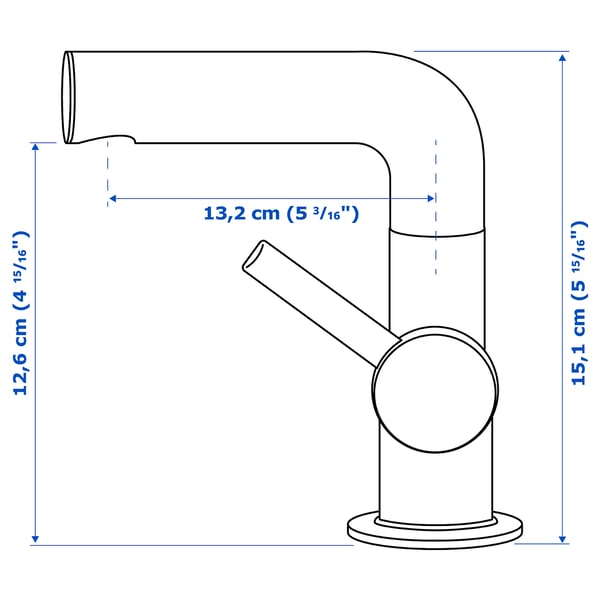 Svenskar Bath Faucet With Strainer Chrome Plated Ikea