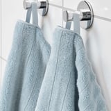 SVENSKFIBBLA Bath sheet, light blue, 39x59 "