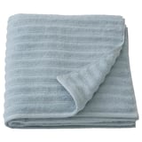 SVENSKFIBBLA Bath towel, light blue, 28x55 "