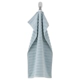 SVENSKFIBBLA Hand towel, light blue, 16x28 "