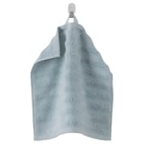 SVENSKFIBBLA Washcloth, light blue, 12x12 "