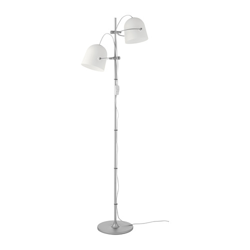 SVIRVEL Floor lamp with 2 shades - IKEA