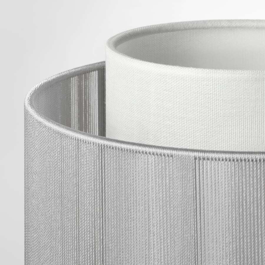 SYMFONISK shade for speaker lamp base, textile/white IKEA