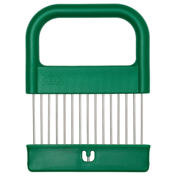 TABBERAS Food slicing assistant, green IKEA