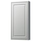 TÄNNFORSEN Wall cabinet with door, light gray, 18x6x37 "