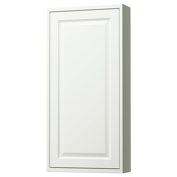TÄNNFORSEN Wall cabinet with door, white, 18x6x37 "