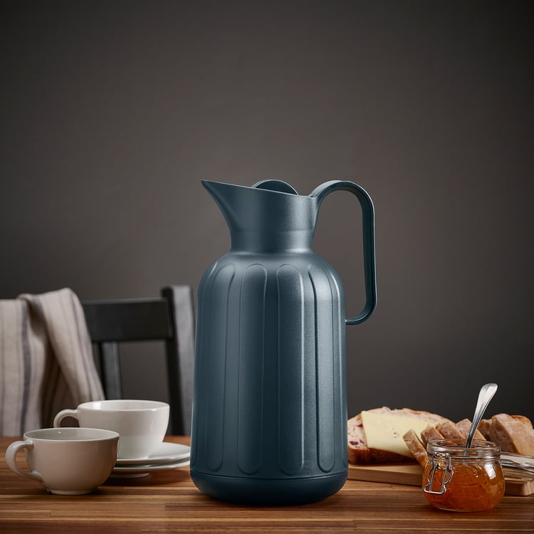 TAGGÖGA vacuum flask, blackblue, 1.7 qt IKEA