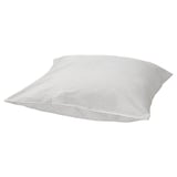 TÅGVECKLARE Pillowcase, white/dark gray, 26x26 "