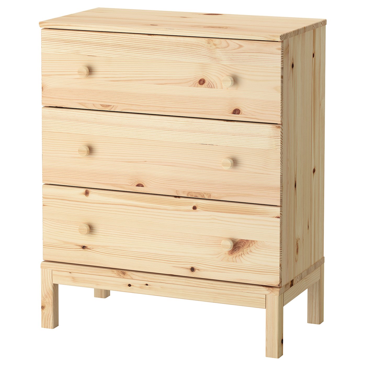 TARVA 3 drawer dresser pine 297/8x361/4 IKEA