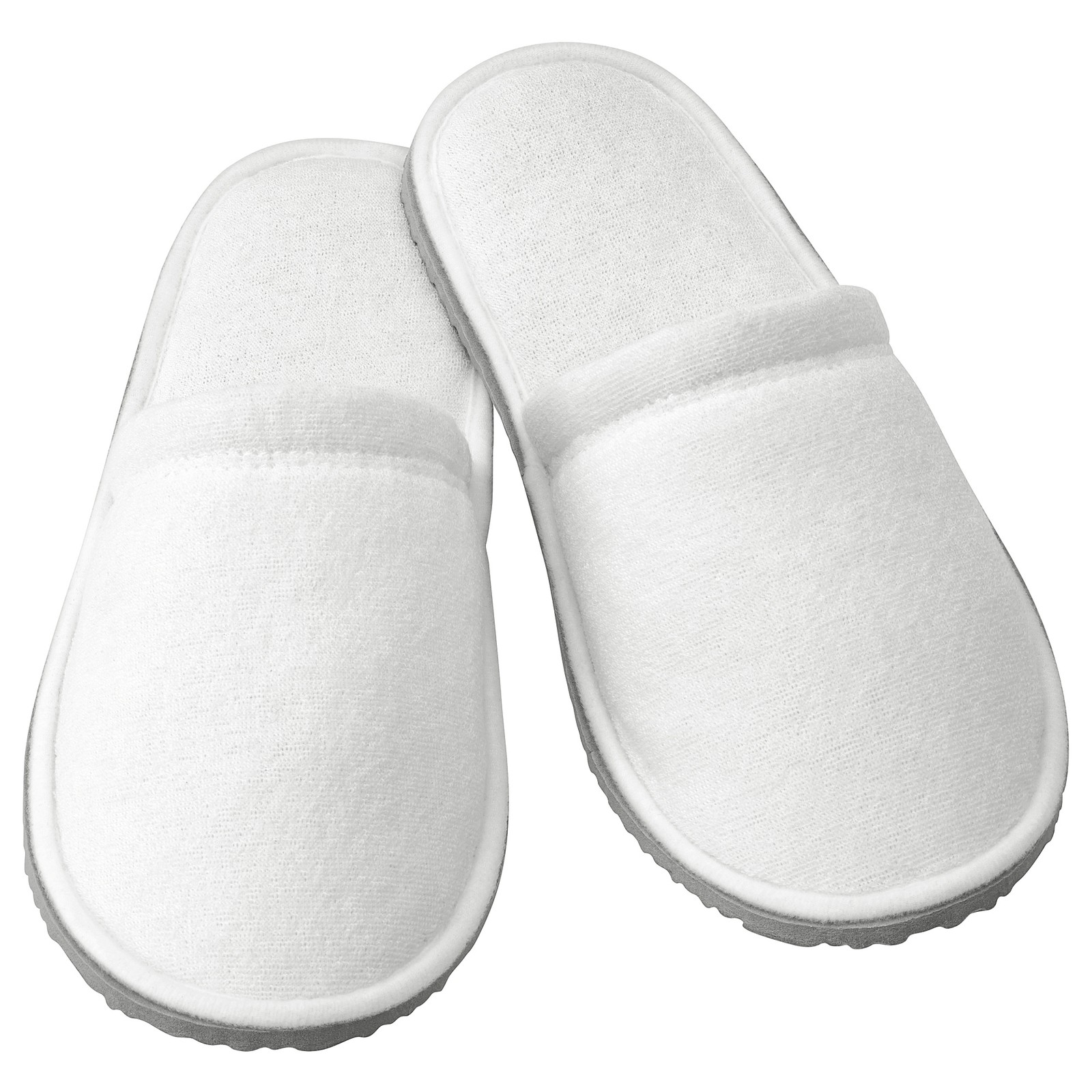 TÅSJÖN Slippers, white, S/M IKEA