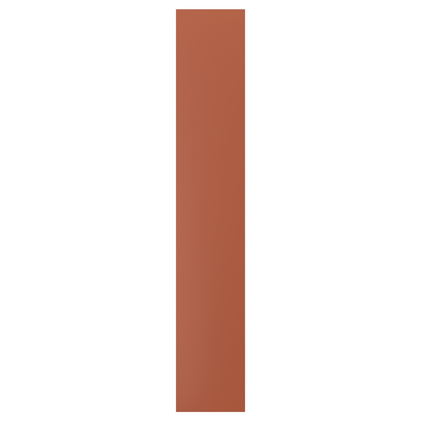 TERRSJÖ cover panel, red-brown, 15x90