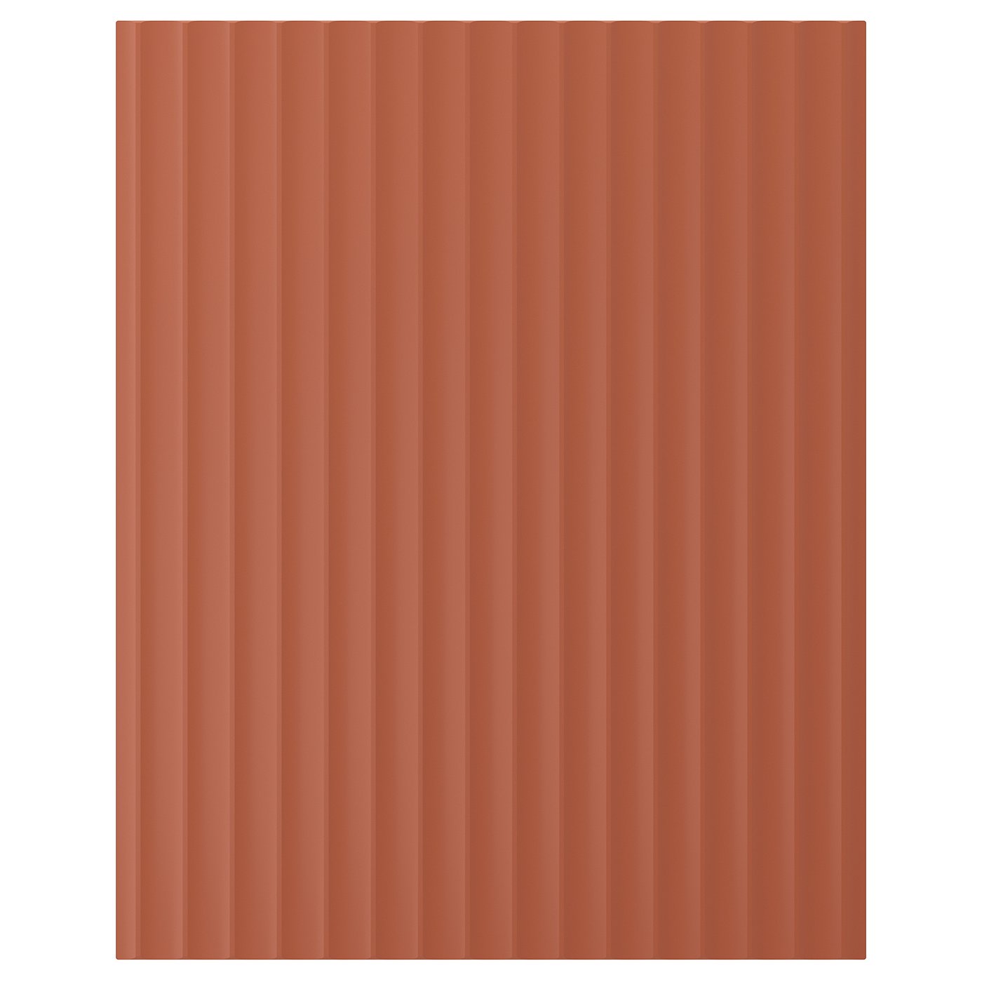 TERRSJÖ door, red-brown wave pattern, 24x30