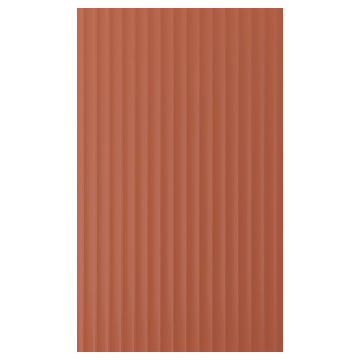 TERRSJÖ door, red-brown wave pattern, 24x40