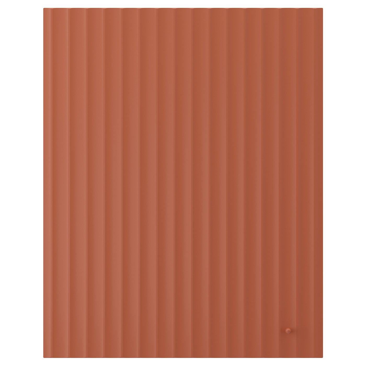 TERRSJÖ door, red-brown wave pattern, 24x30