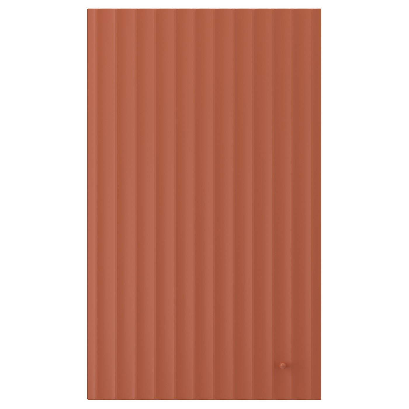 TERRSJÖ door, red-brown wave pattern, 18x30