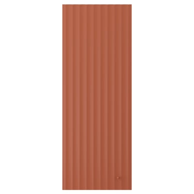 TERRSJÖ Door, red-brown wave pattern, 15x40 "