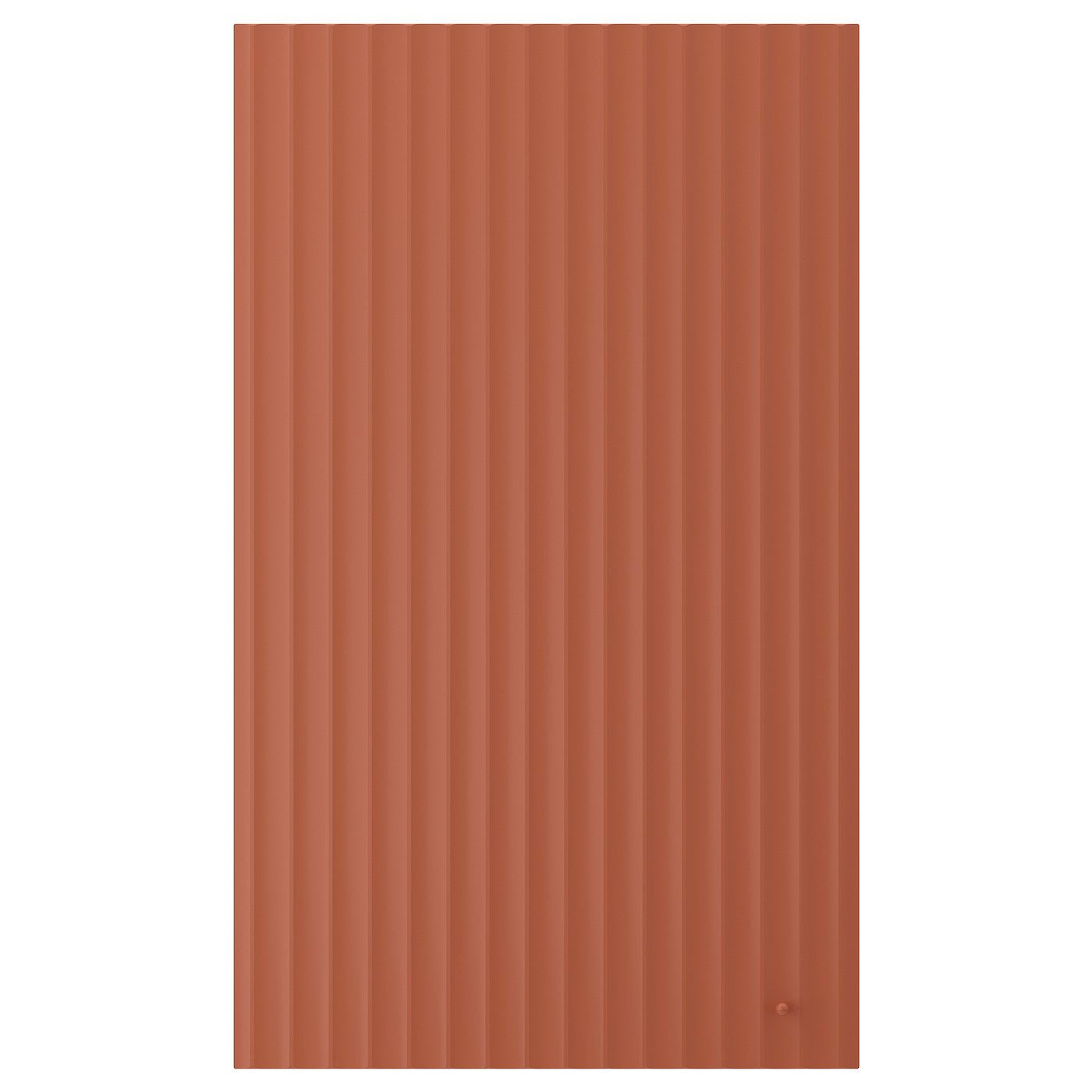 TERRSJÖ door, red-brown wave pattern, 24x40