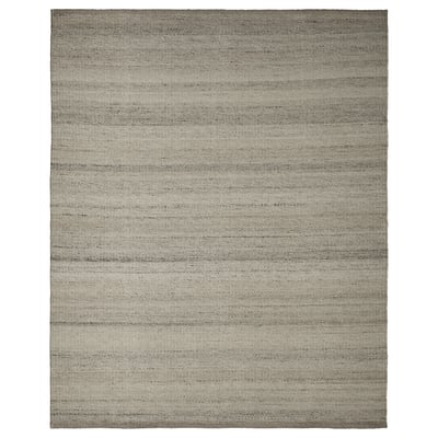 TIDTABELL Rug, flatwoven, gray, 7 ' 10 "x9 ' 10 "